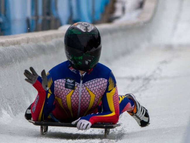 Laura Vargas y su sueño con Colombia en el Mundial de skeleton