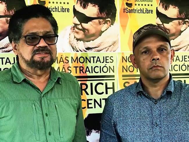 Iván Márquez y "El Paisa". Foto: Colprensa