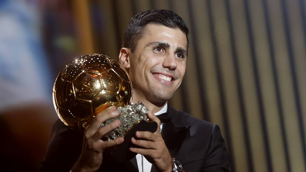 Rodri, de Manchester City y Selección España, ganó el Balón de Oro: primero en su palmarés