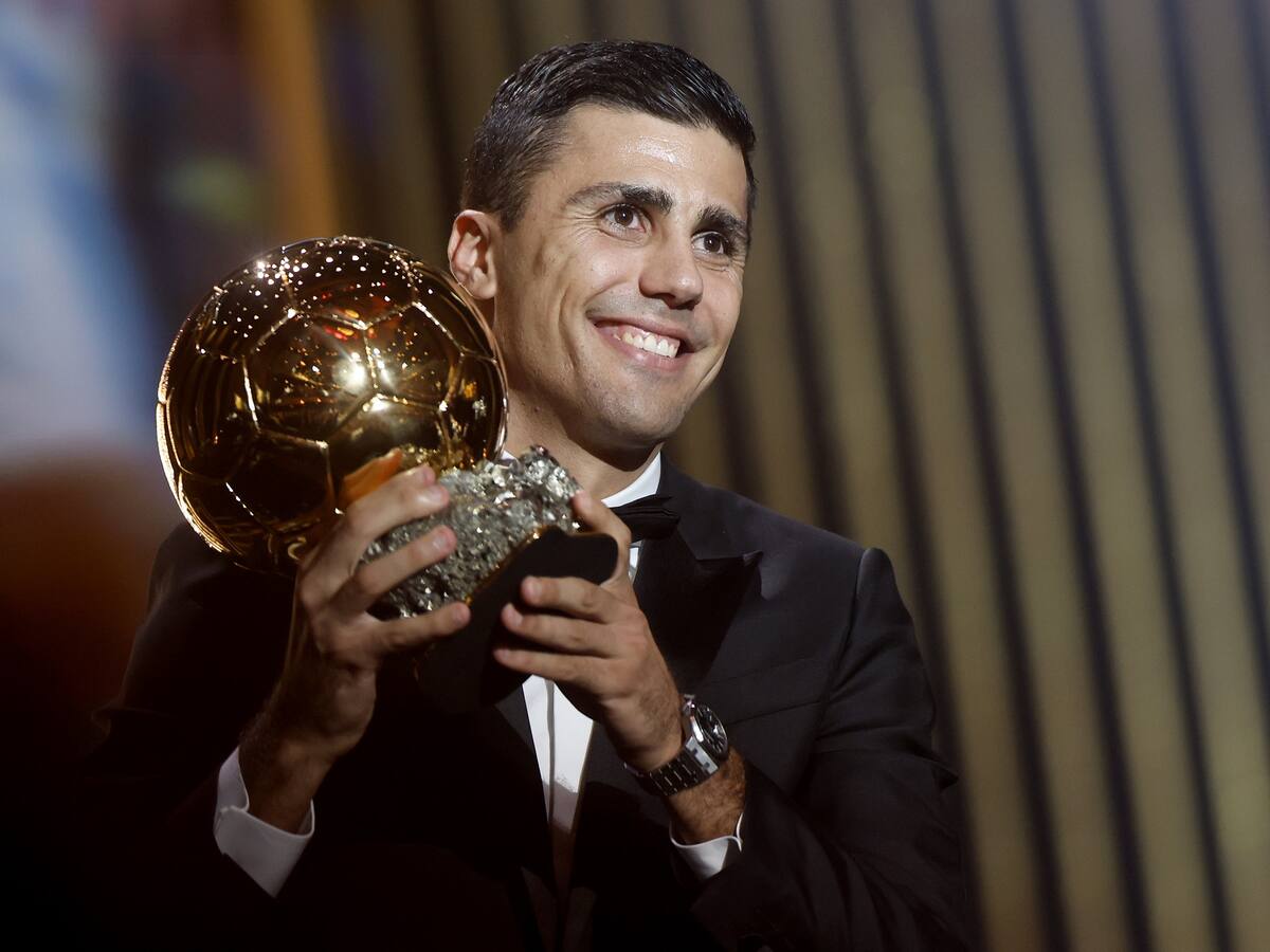 Rodri, de Manchester City y Selección España, ganó el Balón de Oro: primero en su palmarés