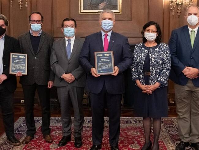 El programa ‘Prevención y Acción’ recibió reconocimiento. Foto: Presidencia