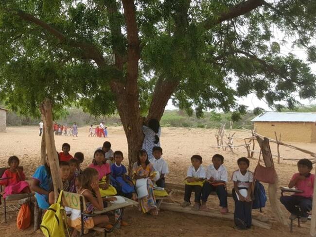 La W Radio desde La Guajira. Foto: La W Radio/ Sylvia Charry.