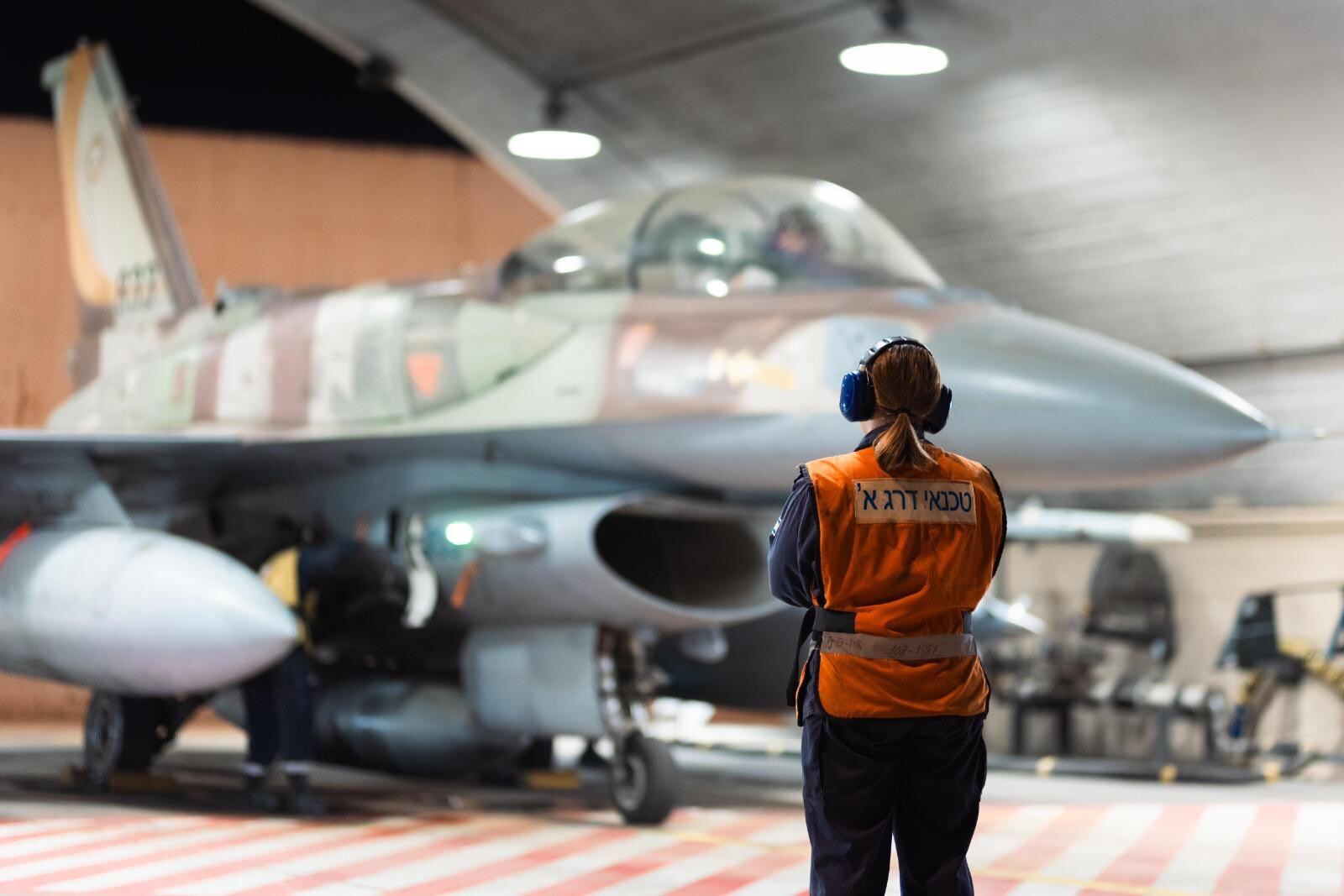 Avión del Ejército israelí en ataques contra Irán. FOTO: EFE/ Fuerzas De Defensa De Israel