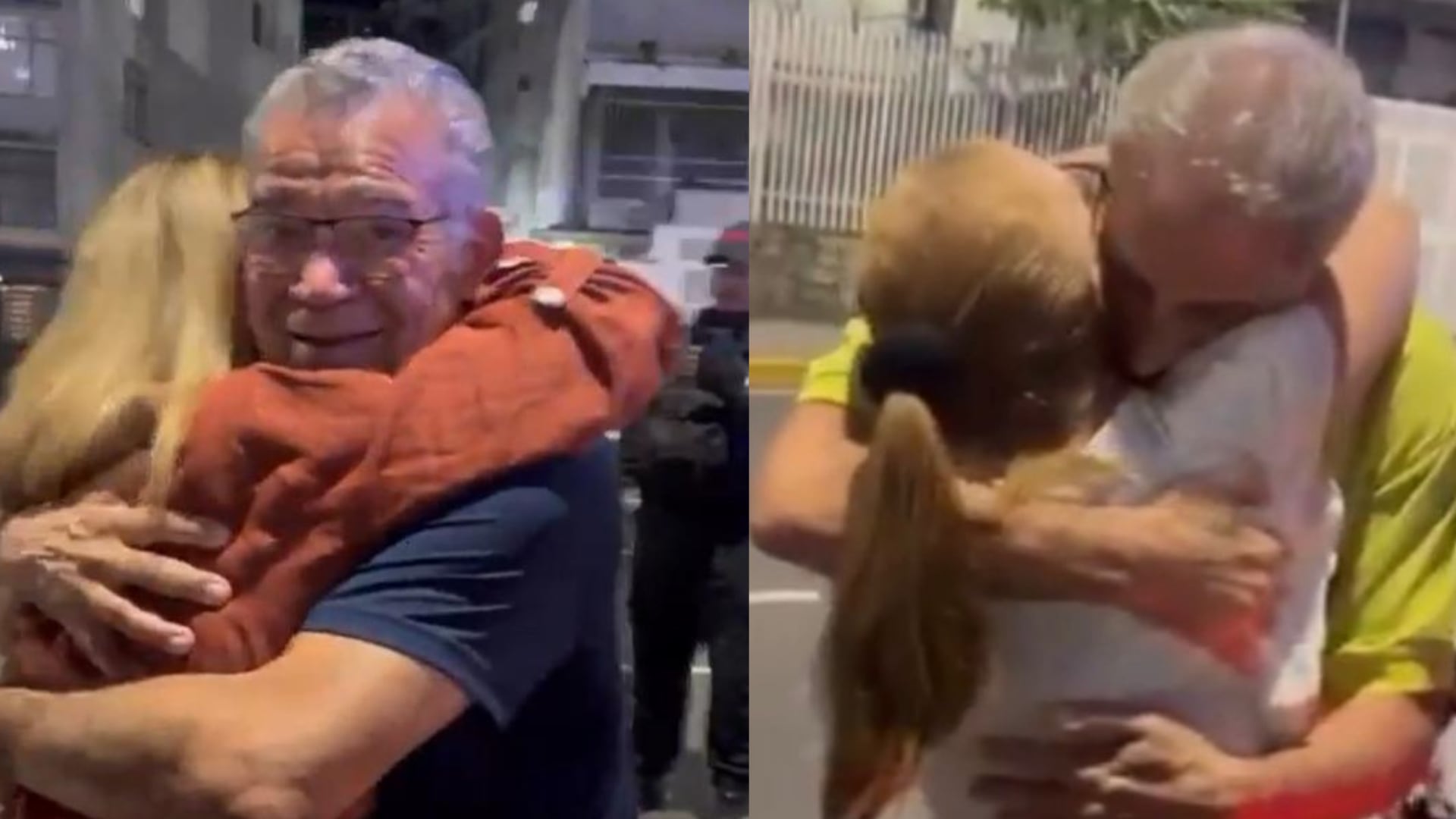 Excandidato presidencial Enrique Márquez y el político y colaborador de María Corina Machado, Biagio Pilieri. Foto: EFE/ @sntpvenezuela