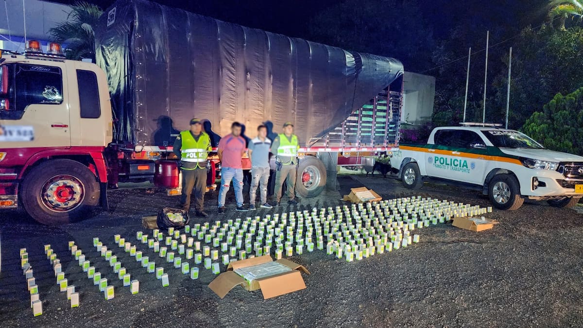 Cargamento de ketamina que llegó de Ecuador a Pereira fue incautada por la Policía; eran 588 frascos