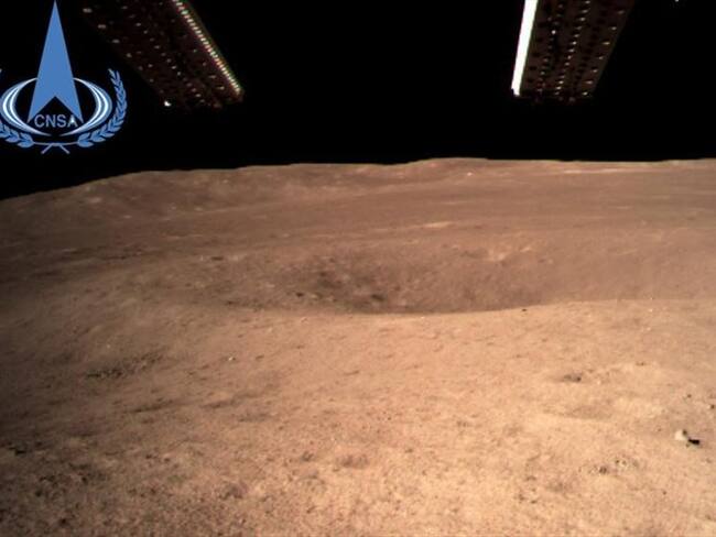 La sonda china Chang’e 4 ha aterrizado en este lado del satélite. . Foto: Associated Press - AP