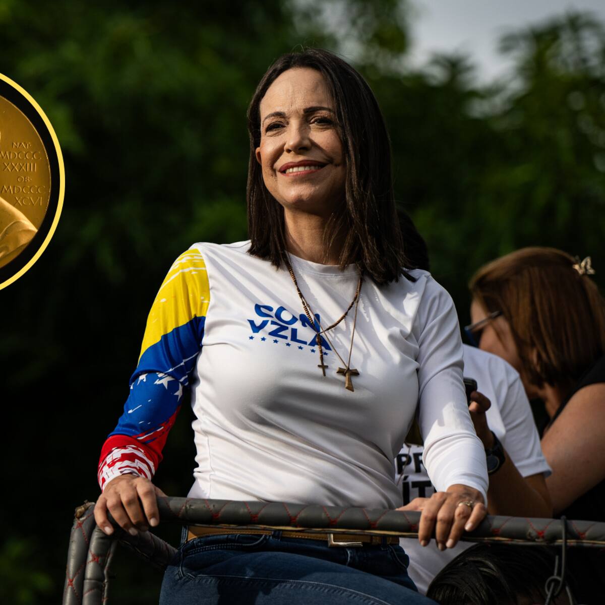 Expectativa en “Vente Venezuela” por la entrega del premio Nobel de Paz