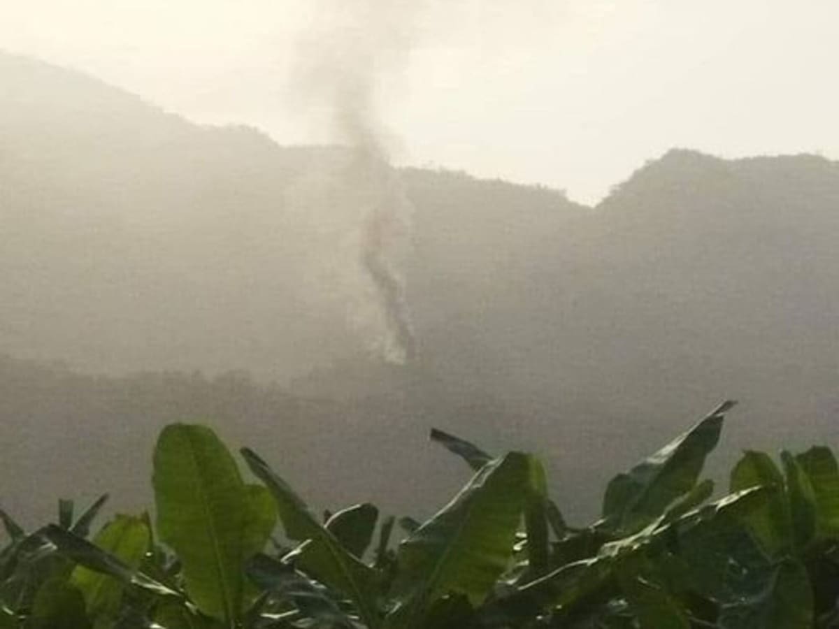 Avioneta de fumigación se accidentó en la zona Bananera, Magdalena
