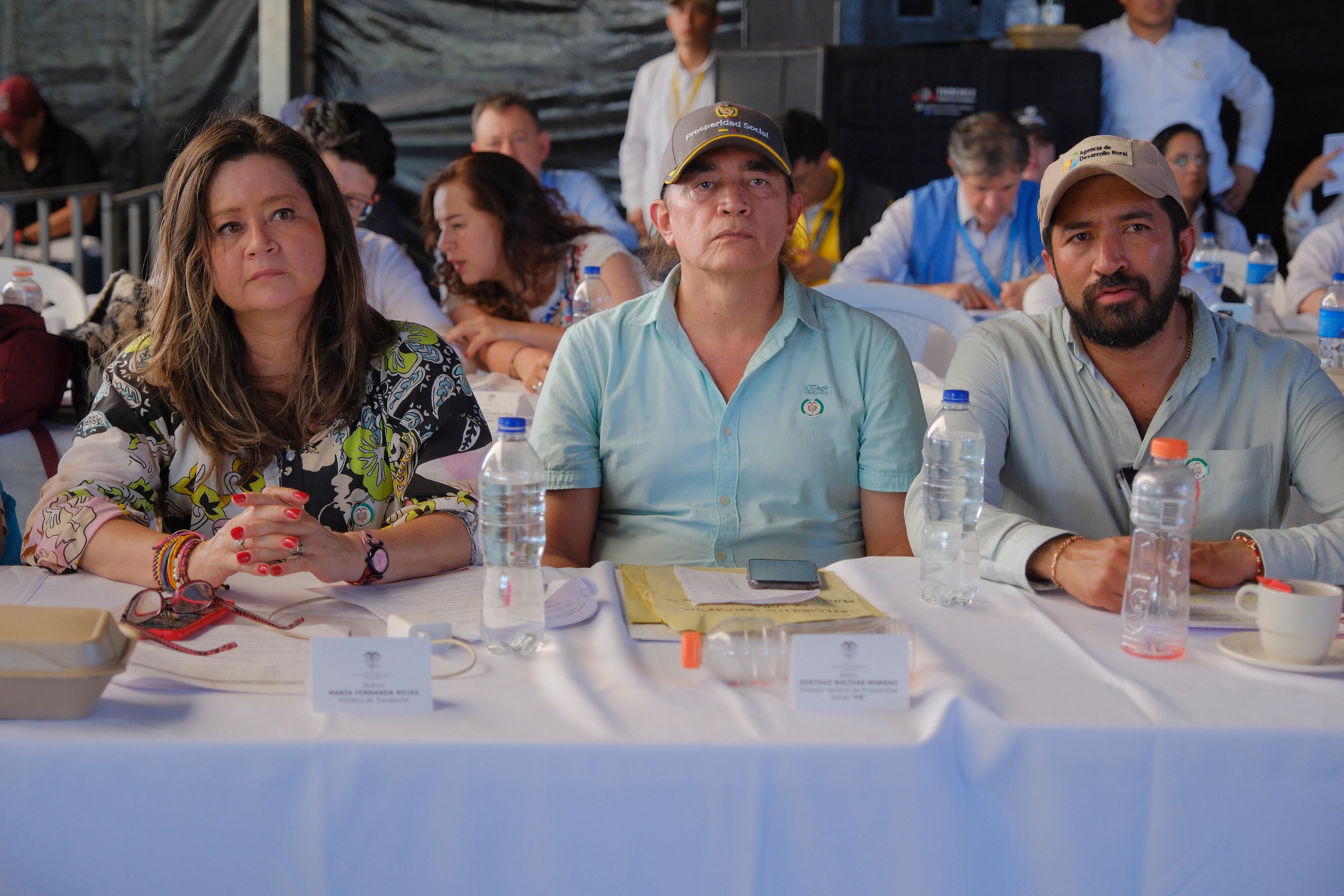 Gustavo Bolívar desde Tibú, Norte de Santander. / Foto: Presidencia.