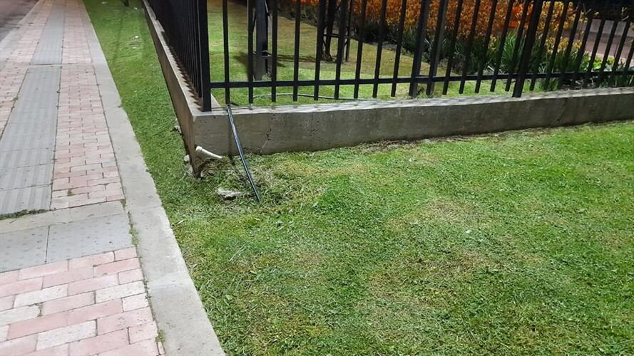 Denuncia: Constructora habría extraído agua con conexión ilegal para un proyecto en Cajicá. Foto: Cortesía de Sebastián Segovia, personero de Cajicá