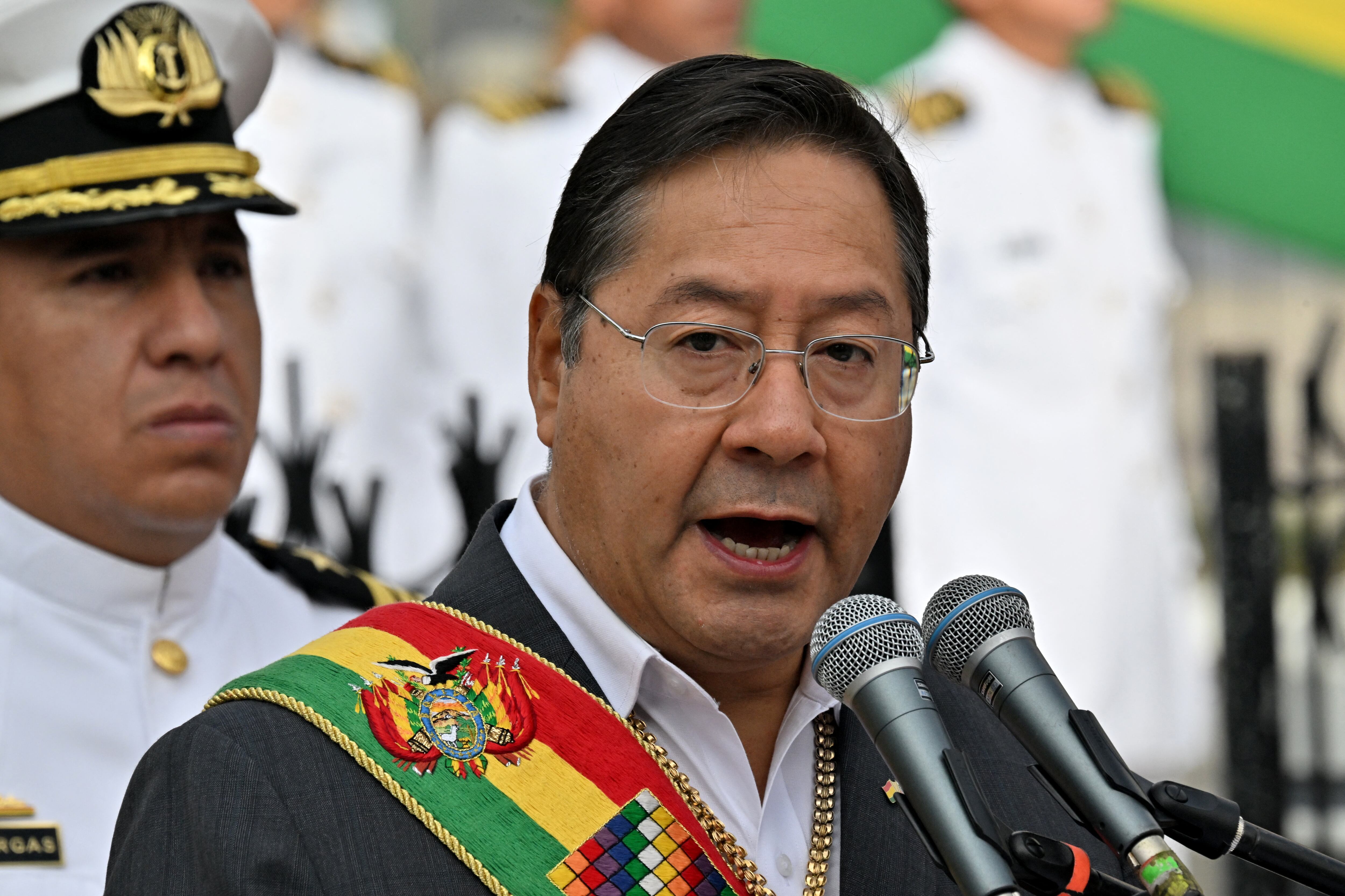 Luis Arce, presidente de Bolivia. Foto: AIZAR RALDES/AFP via Getty Images.         