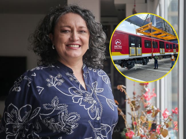 Angélica Lozano. Foto: X - Metro de Bogotá
