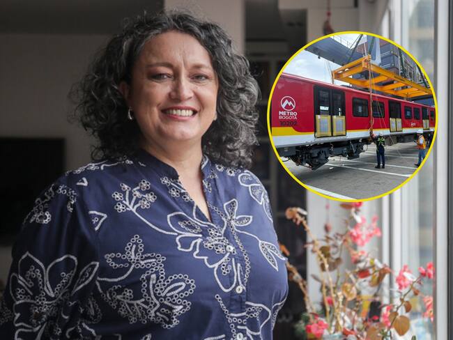 Angélica Lozano. Foto: X - Metro de Bogotá