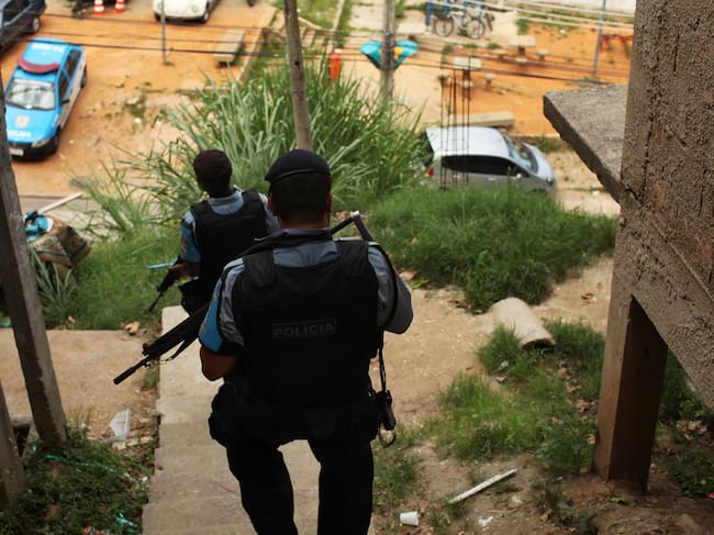 Patrullaje de la policía de Brasil. Foto:
(Foto: Spencer Platt/Getty Images)