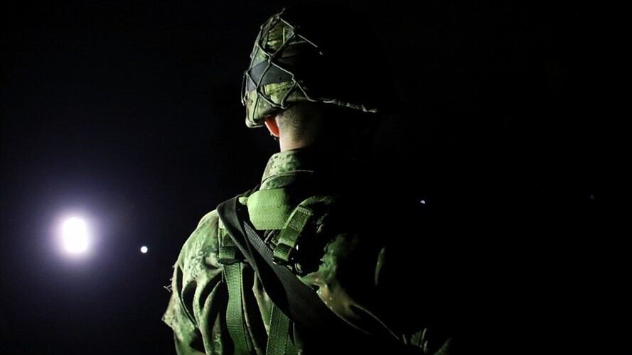 Gaula Militar del Ejército Nacional rescata a dos ciudadanos extranjeros en el Cauca. Foto: Colprensa