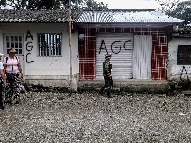 Autodefensas Gaitanistas de Colombia, AGC (conocidas como el Clan del Golfo). Foto:  JOAQUIN SARMIENTO/AFP via Getty Images)