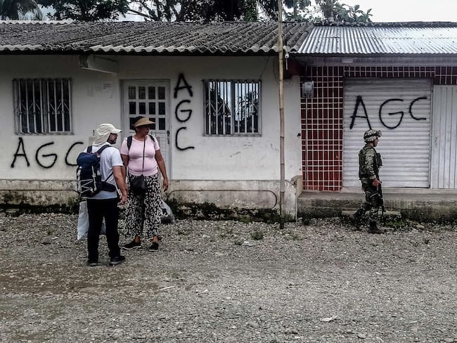 Autodefensas Gaitanistas de Colombia, AGC (conocidas como el Clan del Golfo). Foto: JOAQUIN SARMIENTO/AFP via Getty Images)