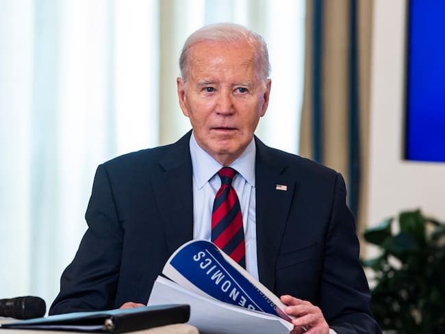 Presidente de Estados Unido, Joe Biden. Foto: EFE/EPA/JIM LO SCALZO / POOL