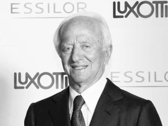 Leonardo del Vecchio, fundador de Luxottica. Foto: AFP