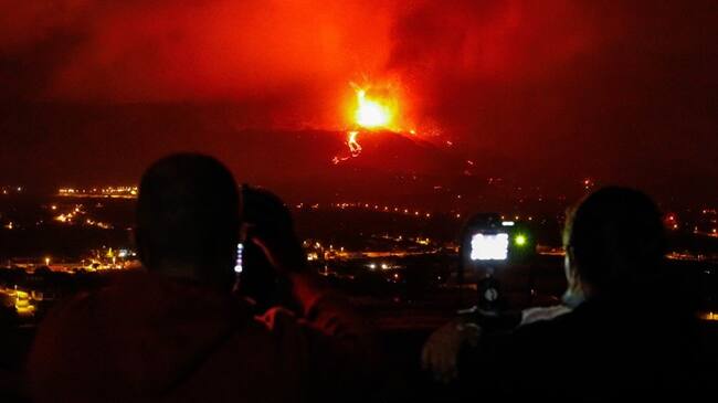 Volcán Las Palmas, España. Foto: Europa Press News / Getty Imagen