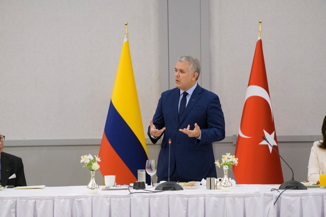 Presidente Duque llega a Turquía en medio de su gira por Europa. Foto: Cortesía Nicolás Galeano