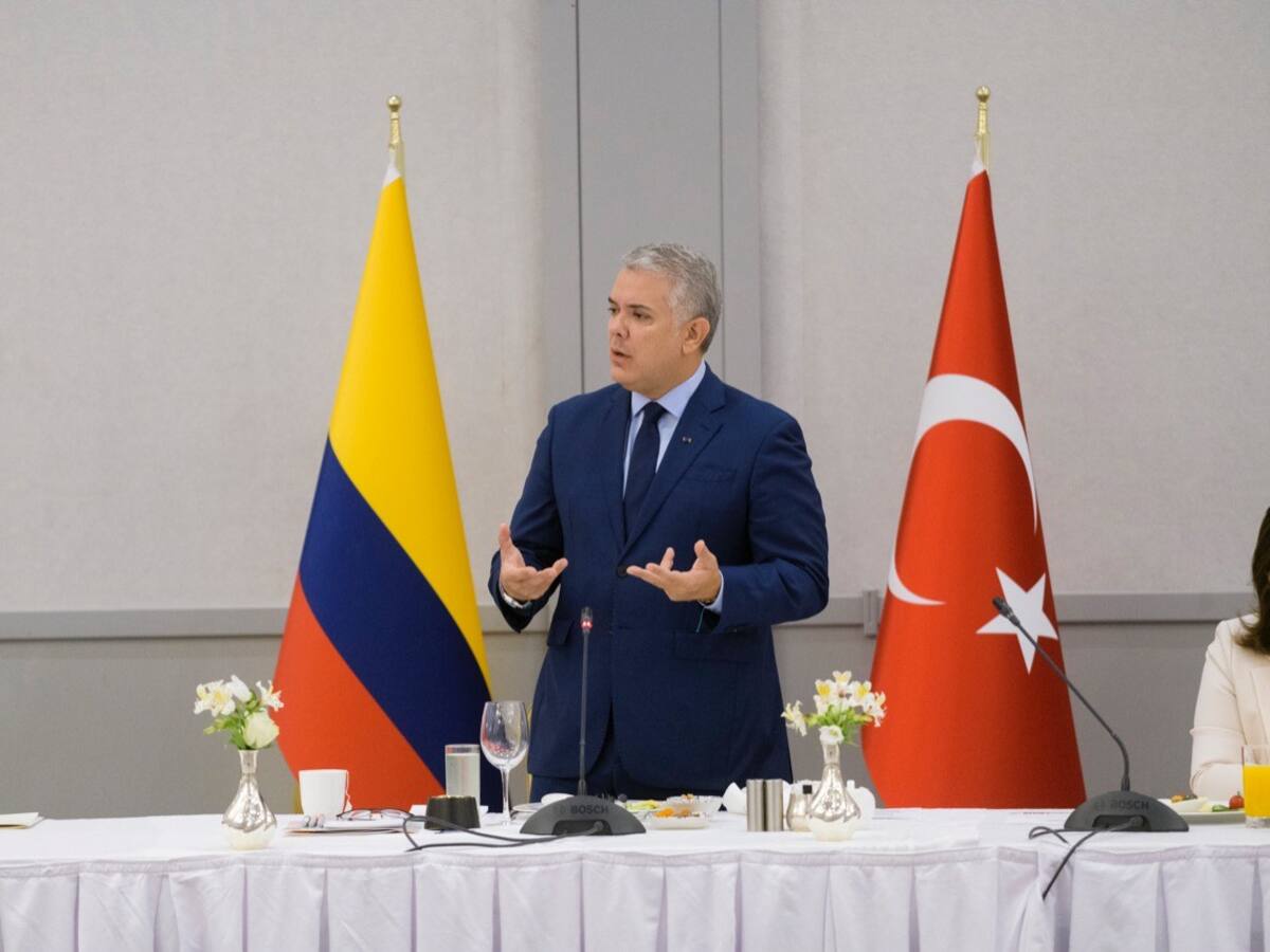 Presidente Duque llega a Turquía en medio de su gira por Europa