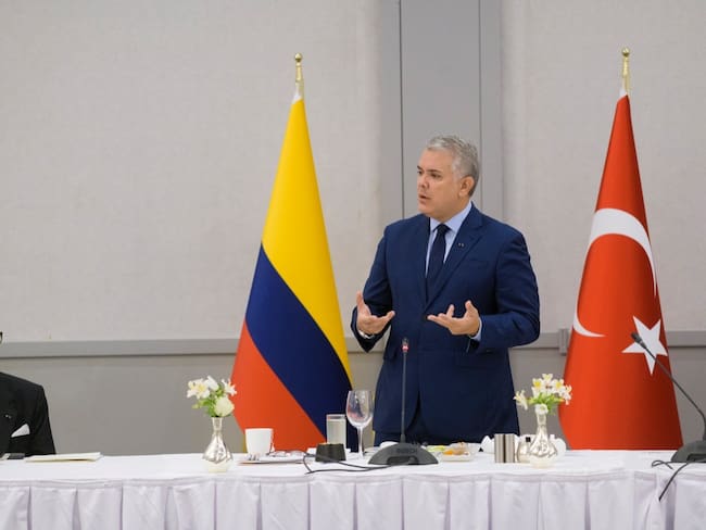 Presidente Duque llega a Turquía en medio de su gira por Europa. Foto: Cortesía Nicolás Galeano