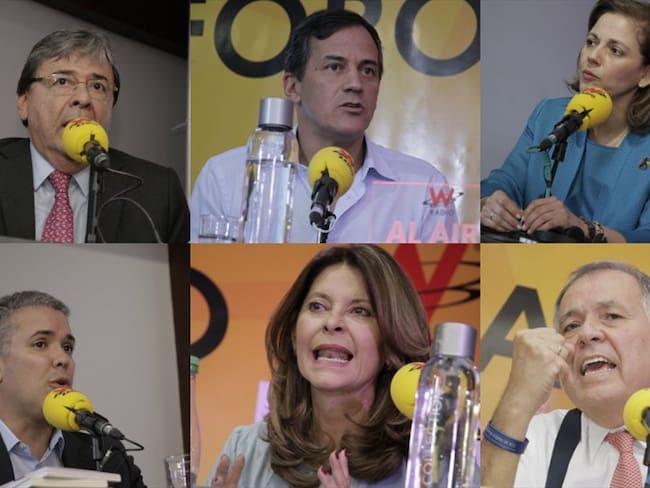 Derrotaremos la alianza Santos-Farc: precandidatos de centro-derecha. Foto: