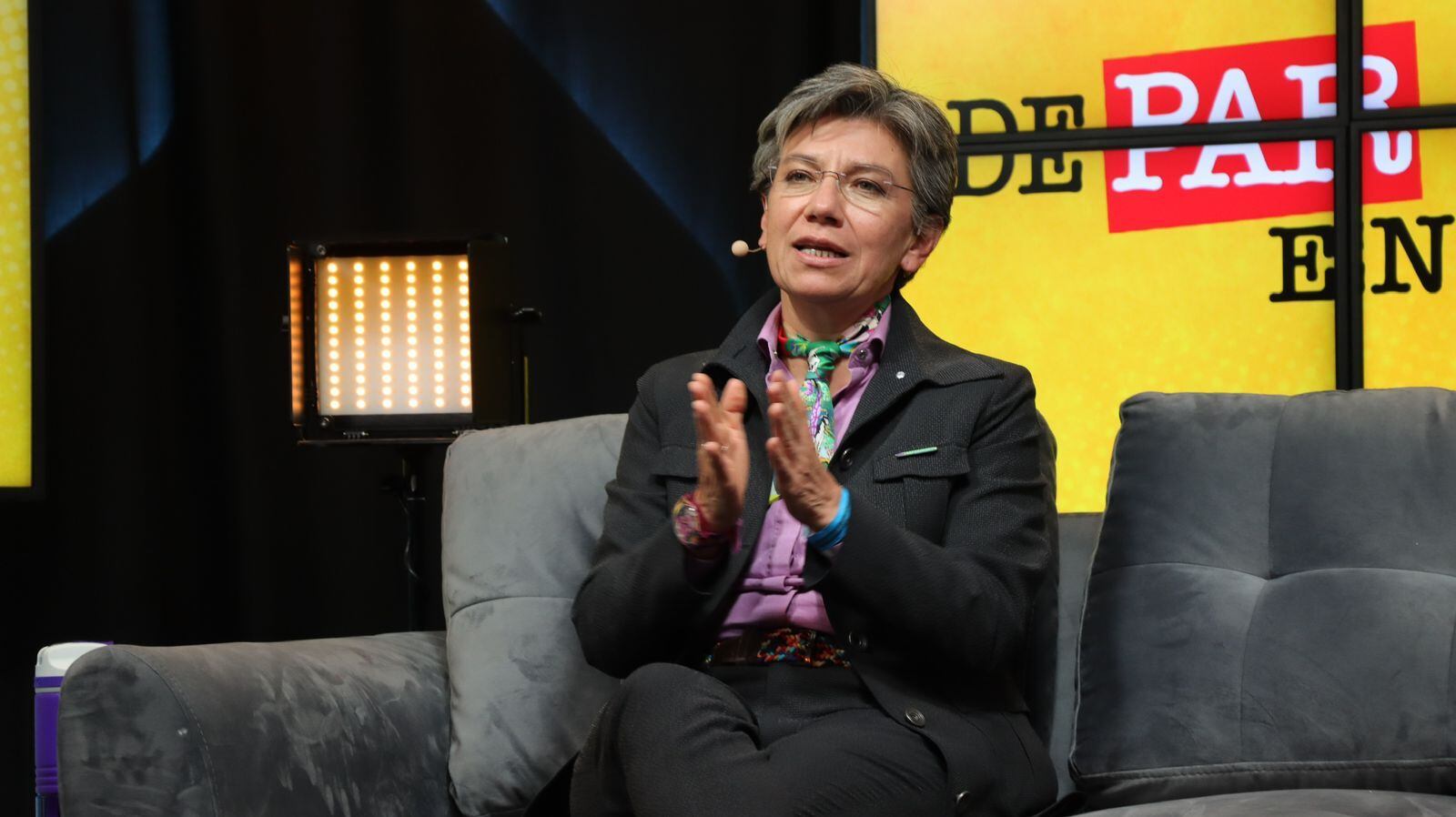 Claudia López, ex alcaldesa de Bogotá. Foto: W Radio.