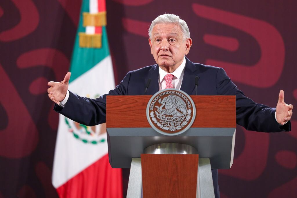 Andrés Manuel López Obrador. I Foto: Saúl Peña/ObturadorMX/Getty Images.