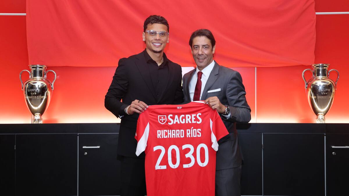 Richard R os Es Presentado Por El Benfica Tendr Cl usula De 100 richard-r-os-es-presentado-por-el-benfica-tendr-cl-usula-de-100