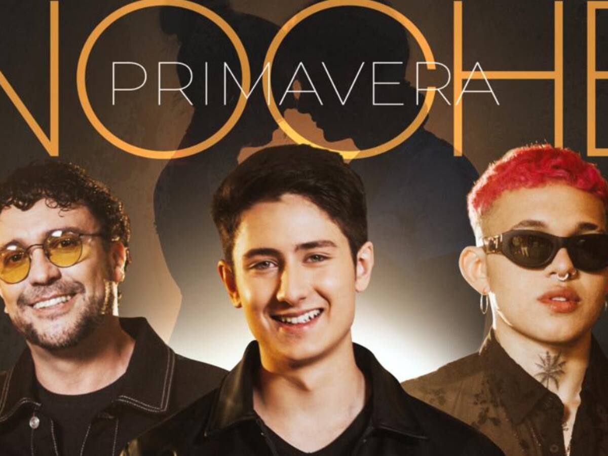 ‘Manú’ estrenó su canción ‘Noche primavera’ junto a Andrés Cepeda y Beéle