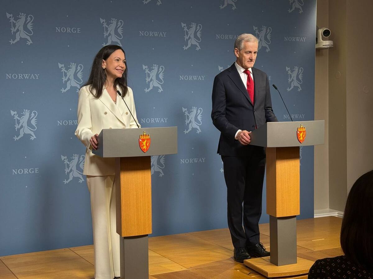 María Corina Machado agradeció a quienes “arriesgaron sus vidas” para que ella pudiera estar en Oslo