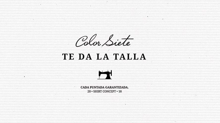 Color Siete te da la talla.