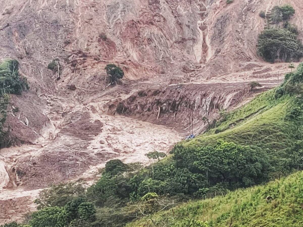 Nuevos deslizamientos en Rosas, Cauca, generan temor en la población