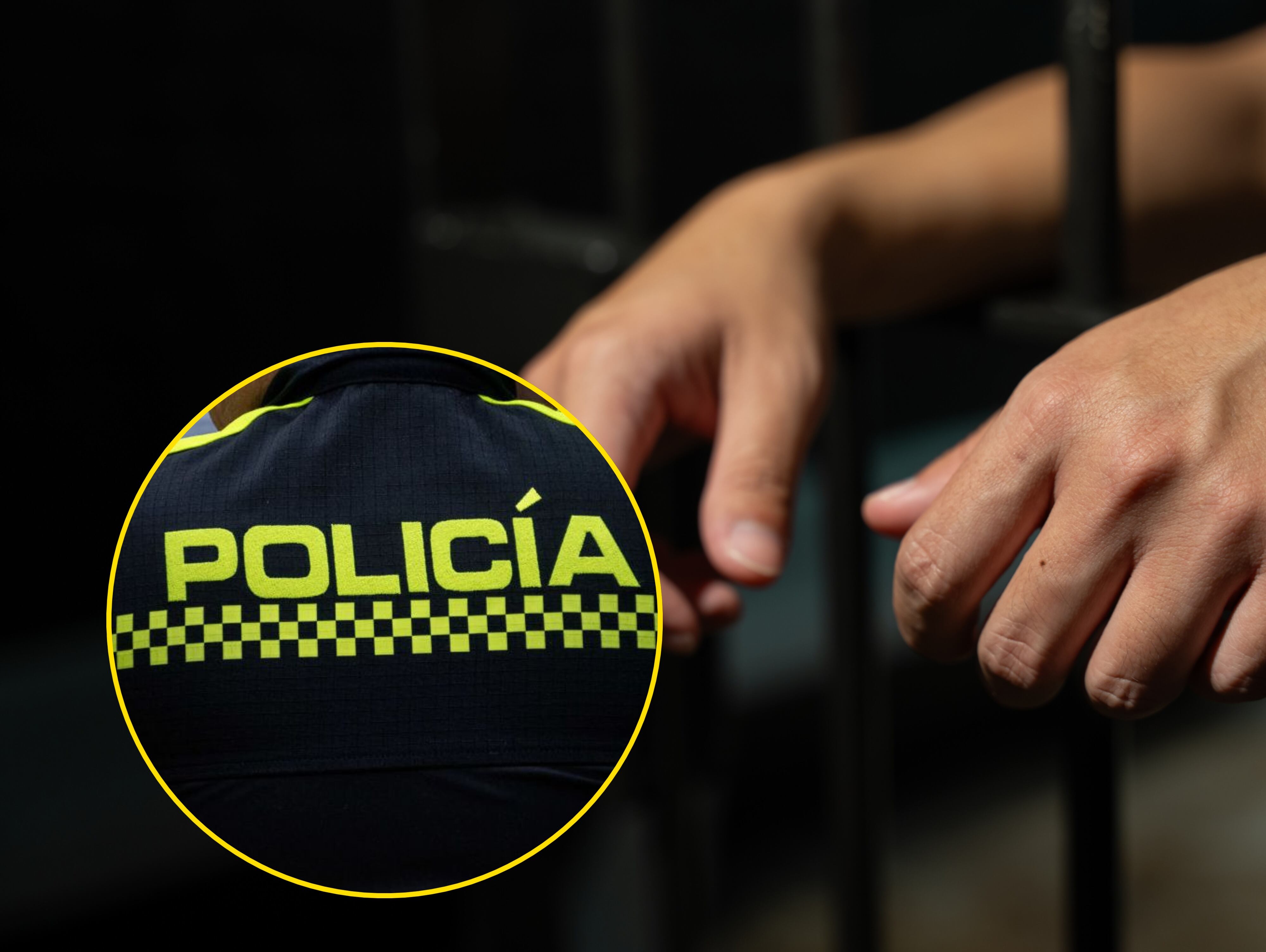 Policía Nacional e imagen de referencia. Fotos: Getty Images