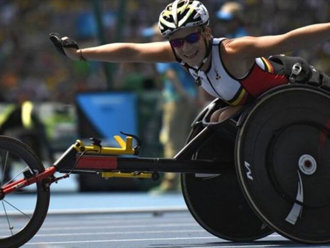 Marieke Vervoort ganó dos medallas en los Juegos Paralímpicos de Río 2016, pero tuvo que despedirse de su carrera deportiva a causa de una enfermedad dolorosa e incurable. Foto: GETTY IMAGES, tomada de BBC Mundo.