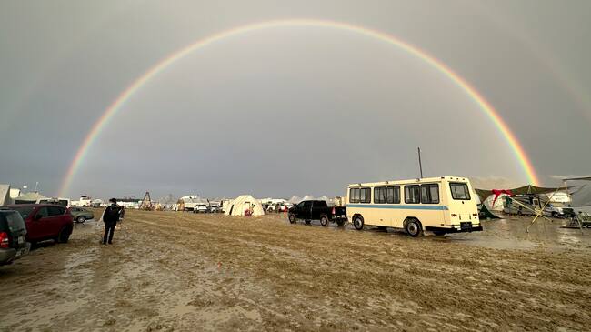 Burning Man. EFE/EPA/DIANA JENSEN