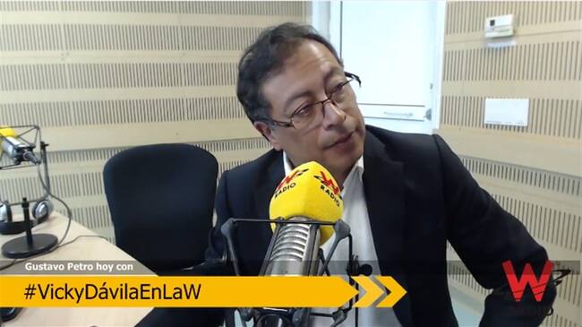 “(Peñalosa) coge la empresa de aseo más grande de Colombia y se la tira”: Gustavo Petro. Foto: W Radio