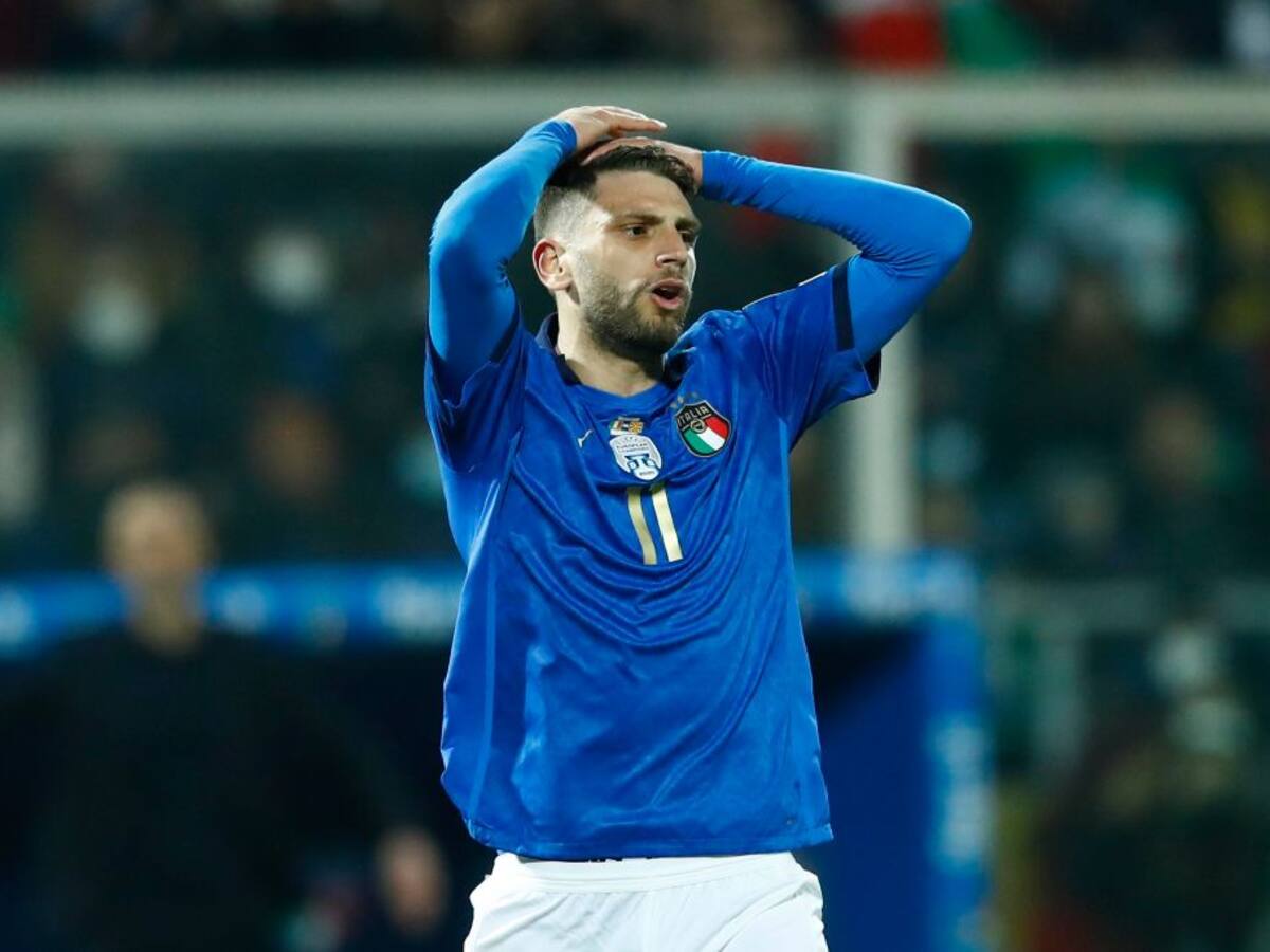 Cero y van dos: Italia perdió ante Macedonia y se quedó sin boleto al Mundial de Qatar 2022