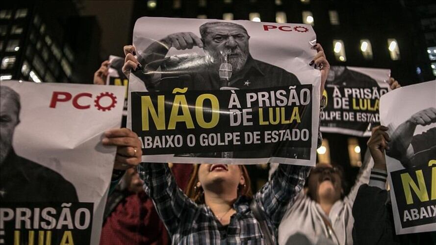 Luiz Inácio Lula da Silva . Foto: Dario Oliveira - Agencia Anadolu