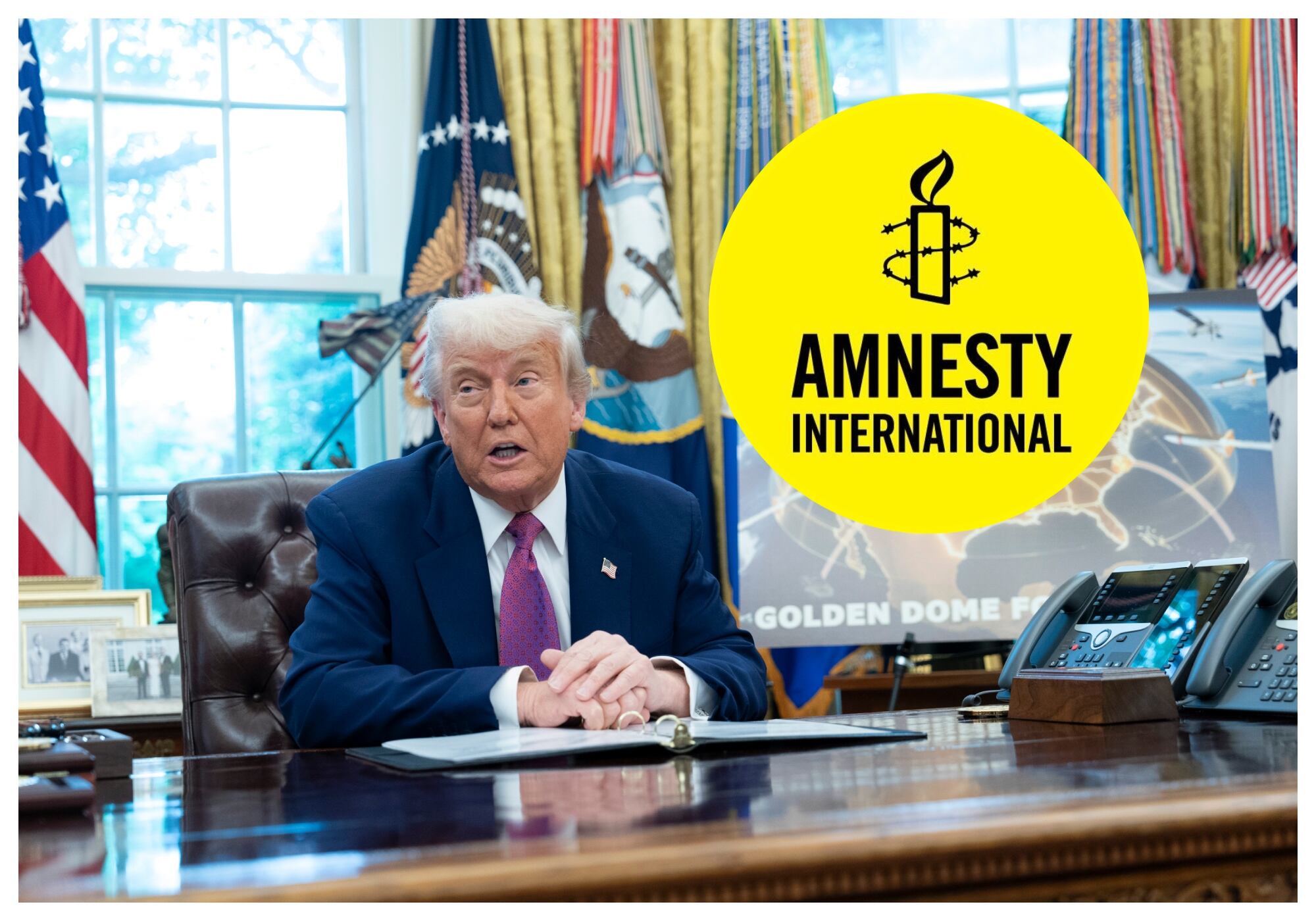 AI advirtió las consecuencias por el recorte de ayuda exterior del gobierno estadounidense. Foto: EFE y AI.