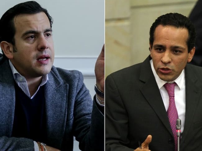 Senadores Rodrigo Lara y Alexander López debaten medidas sancionatorias contra Venezuela