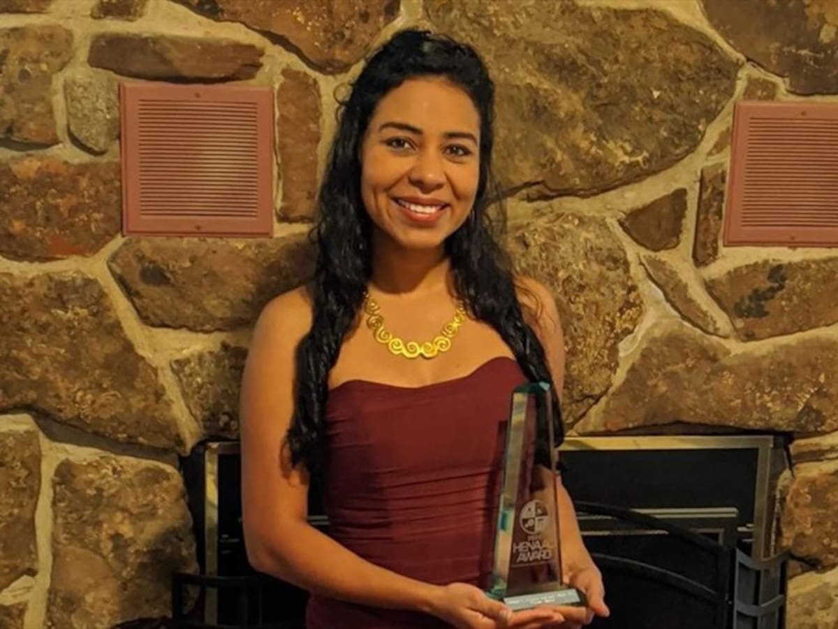 Ingeniera colombiana gana importante premio en Estados Unidos
