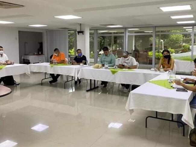 Alcaldes del occidente de Antioquia. Foto: Cortesía