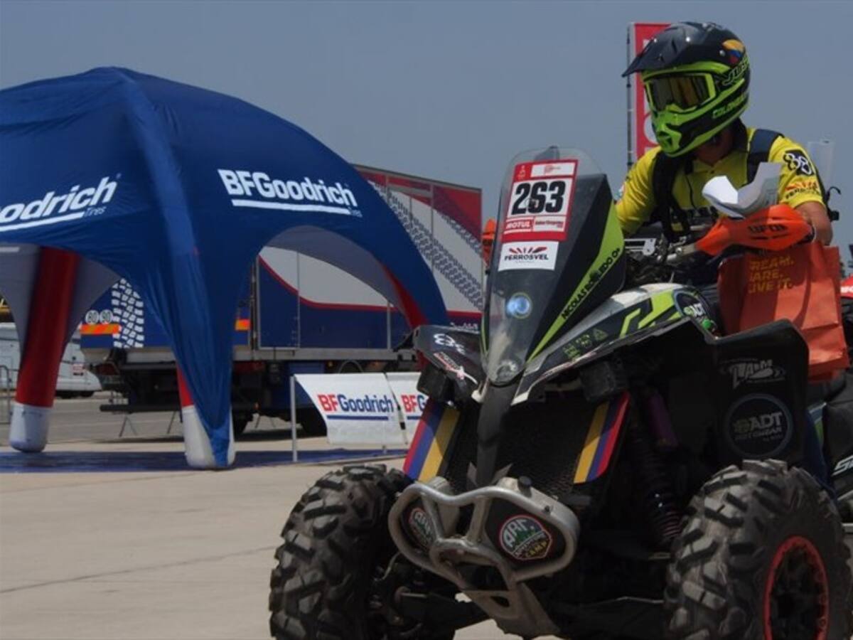 Nicolás Robledo, el único colombiano en el Dakar 2020