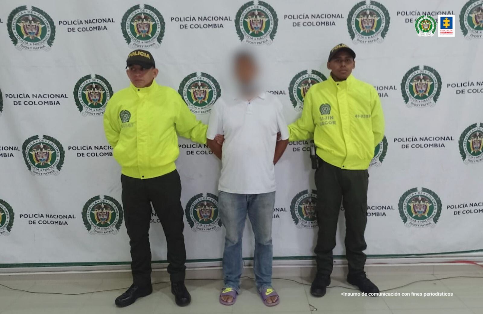 A la cárcel hombre señalado de abusar sexualmente de su sobrina de 8 años en Montería. Foto: Fiscalía.