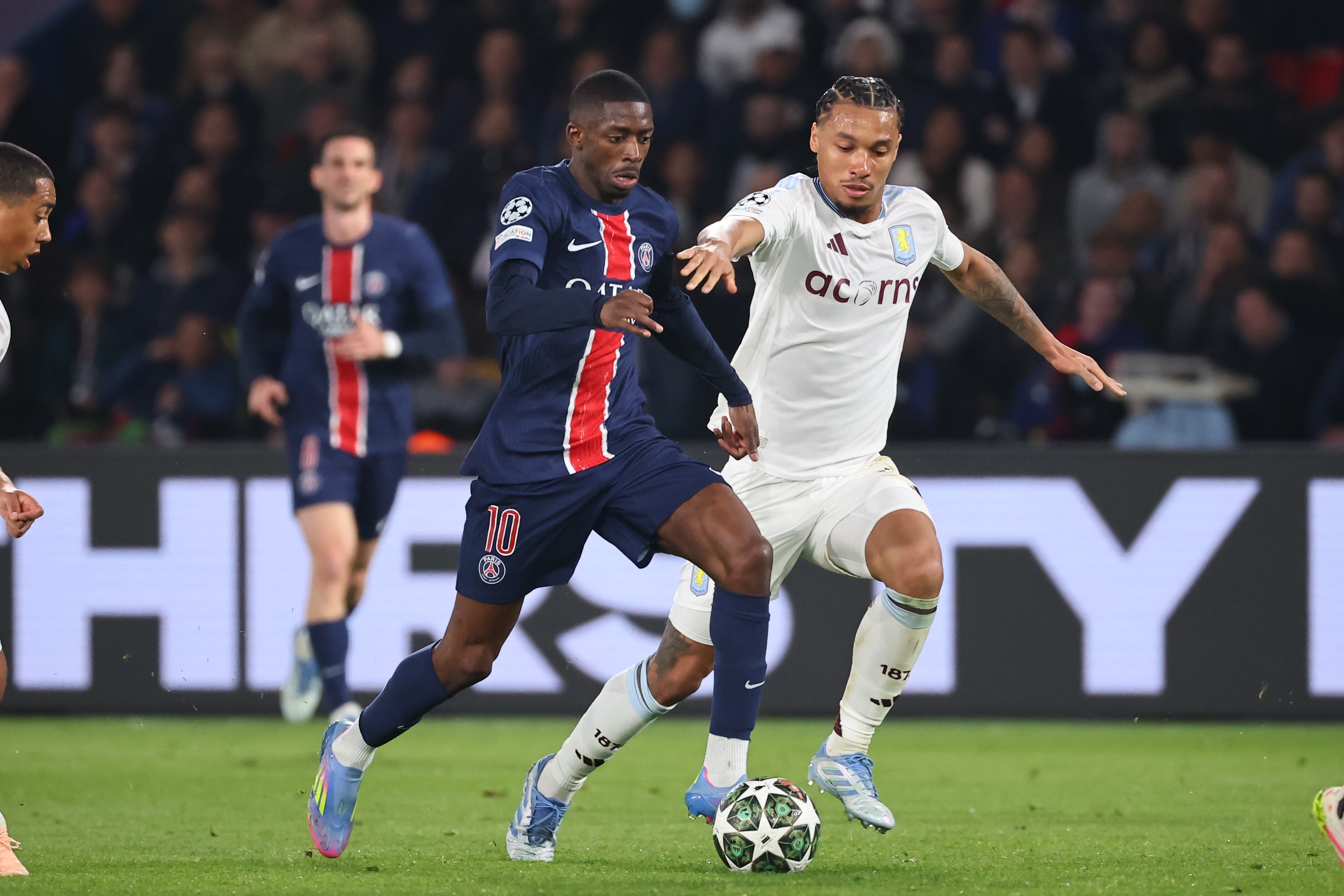 PSG vs. Aston Villa. Foto: EFE/EPA/CHRISTOPHE PETIT TESSON
