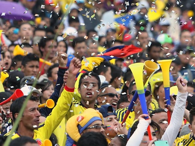 Alcaldía de Bogotá pondrá pantallas gigantes para ver partidos de Colombia en el Mundial. Foto: Colprensa