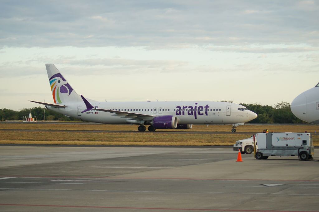 Avión de Arajet. Foto: Getty Images.